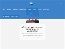Tablet Screenshot of lerocherducerf.com